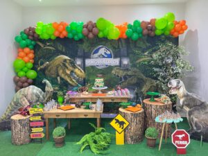 decoração festa infantil tema Dinossauro